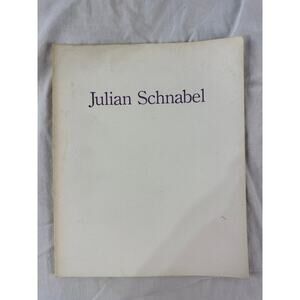 Julian Schnabel Printed On Velvet show catalog Akira Ikeda Gallery, Japan 1984